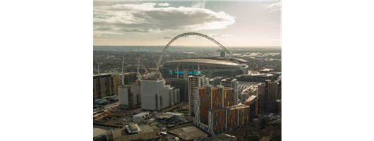 Nice shot of the Stadium