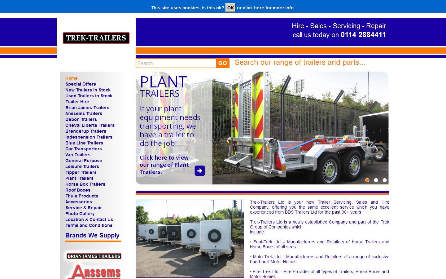 B D S Trailers Ltd Website