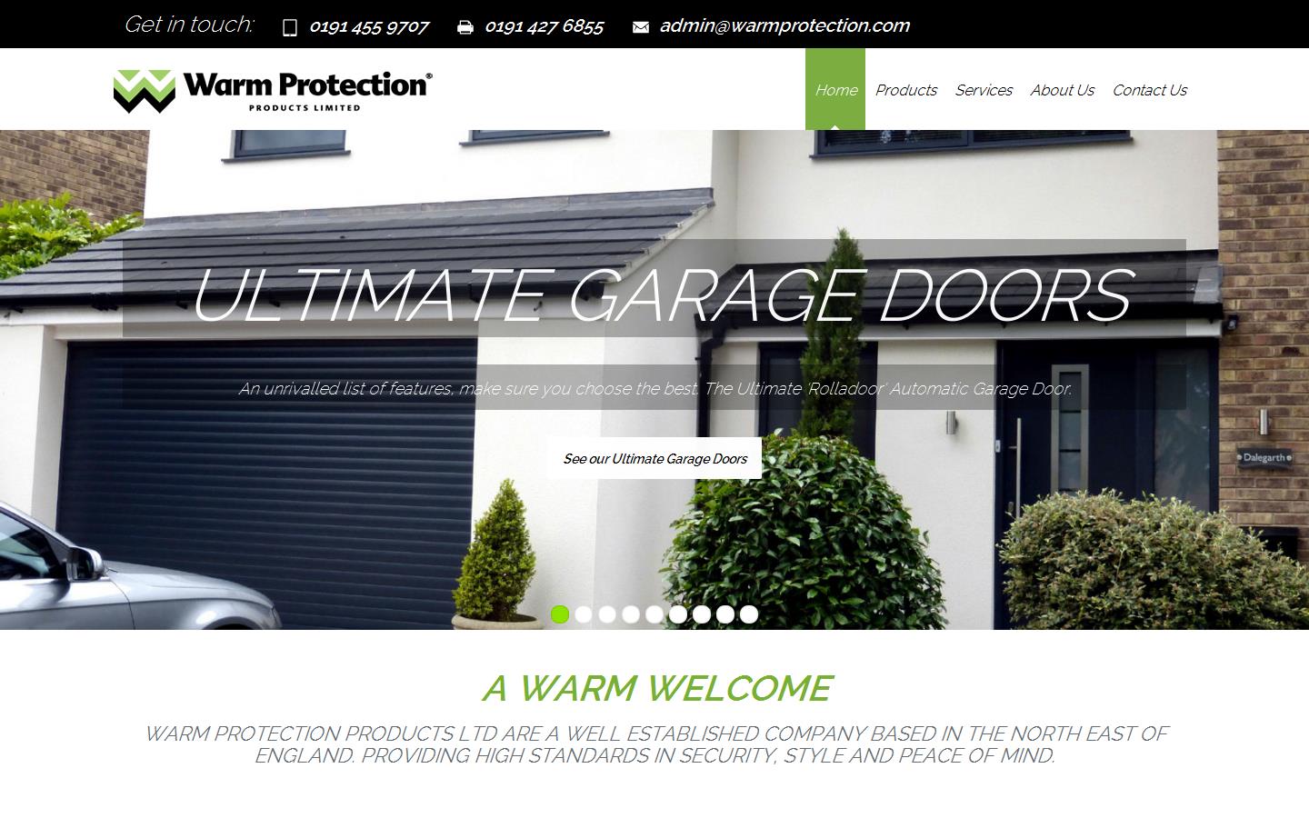 Warm Protection Ltd Website
