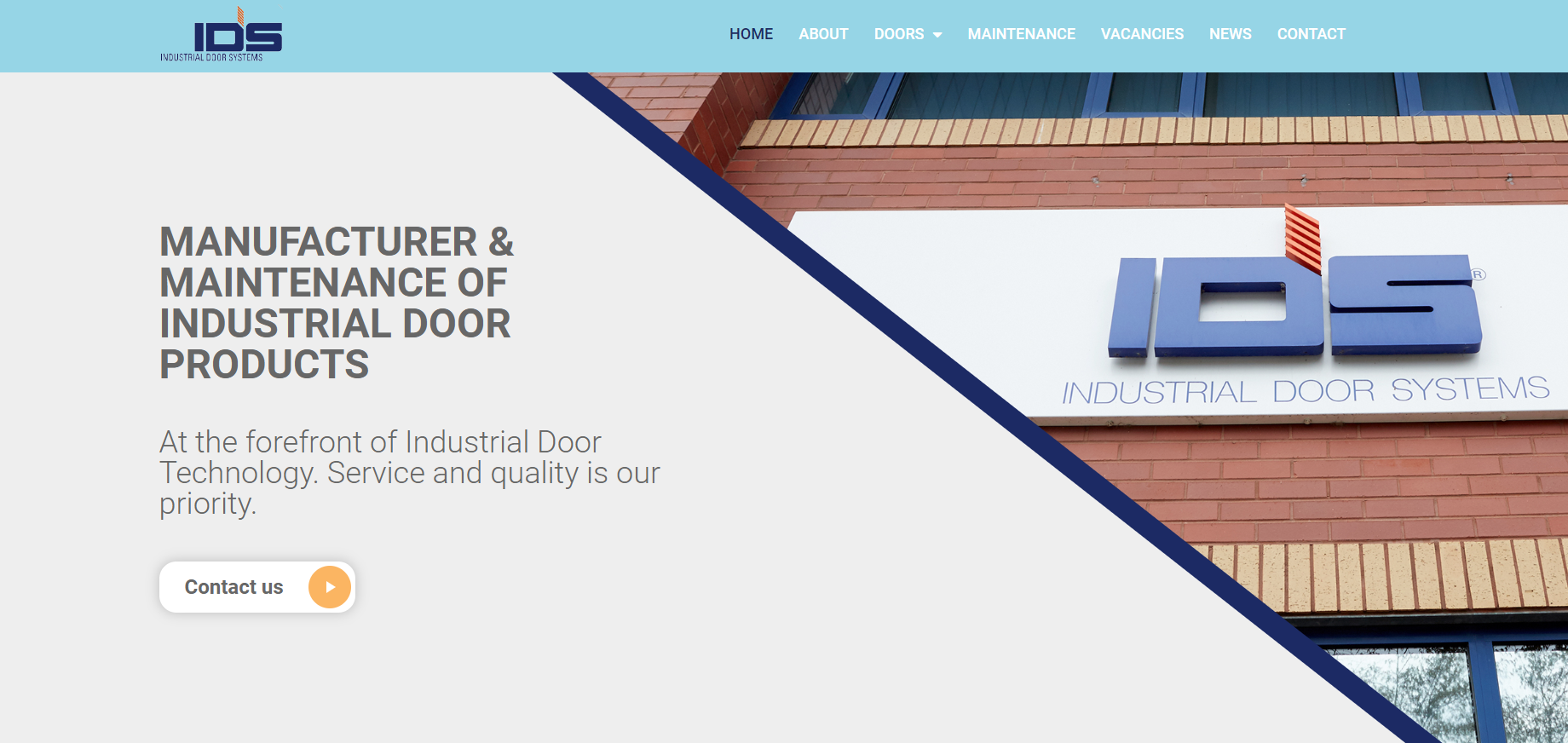 Industrial Door Systems Ltd Website