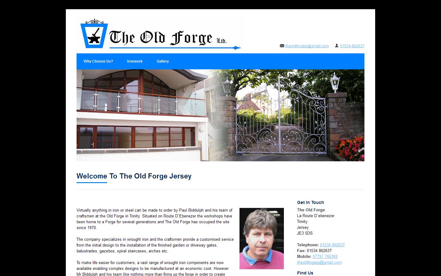 The Old Forge Ltd Website