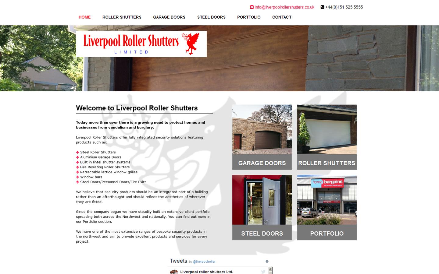 Liverpool Roller Shutters Website
