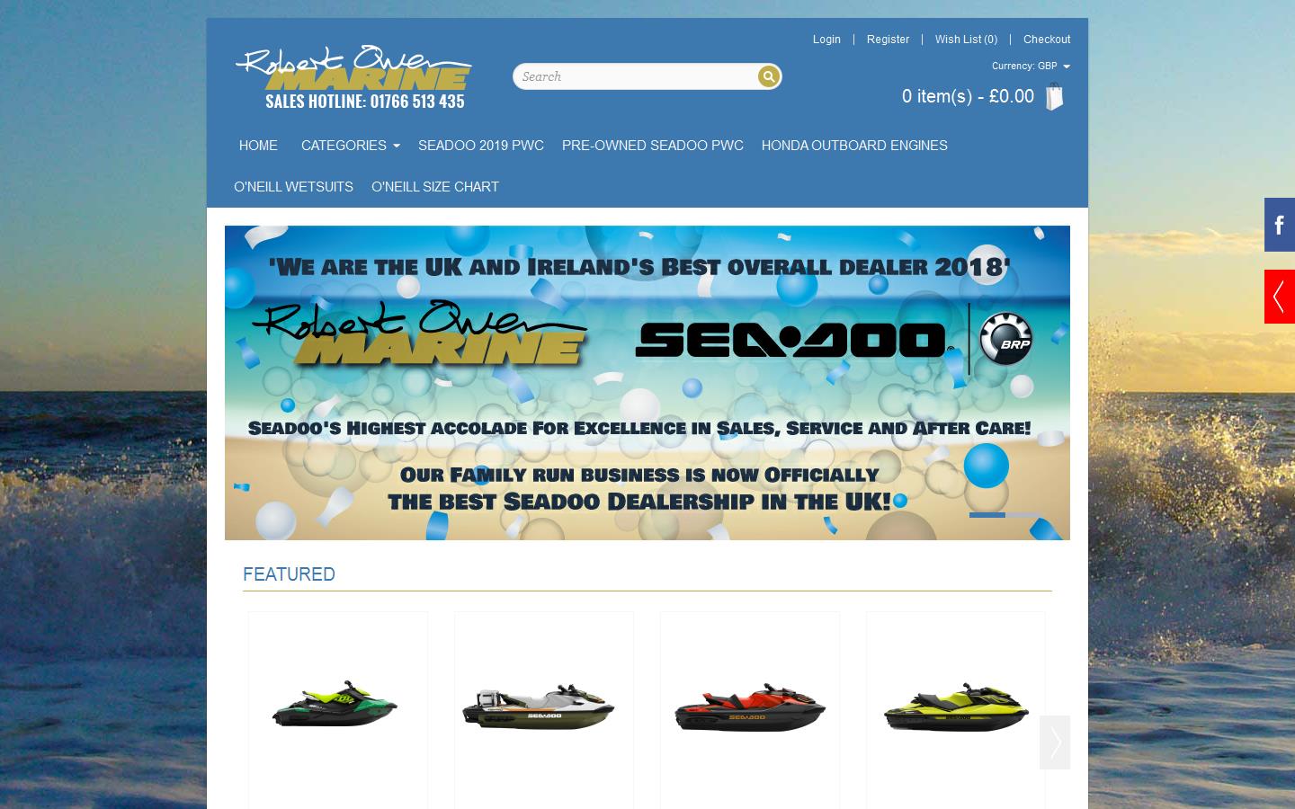 Robert Owen Marine Services Website