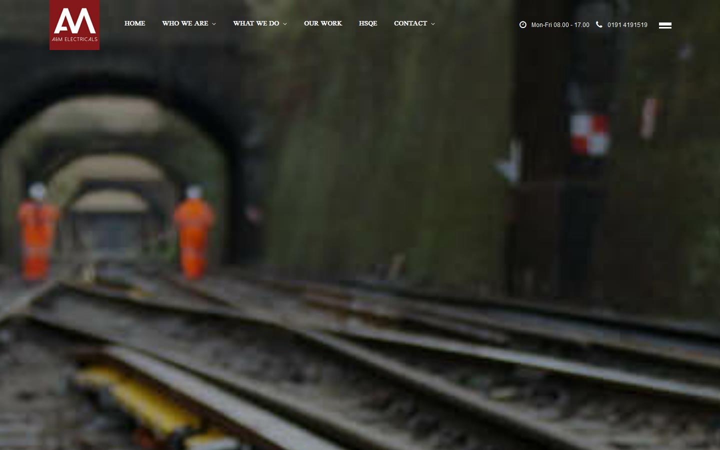 A & M Electricals Ltd Website