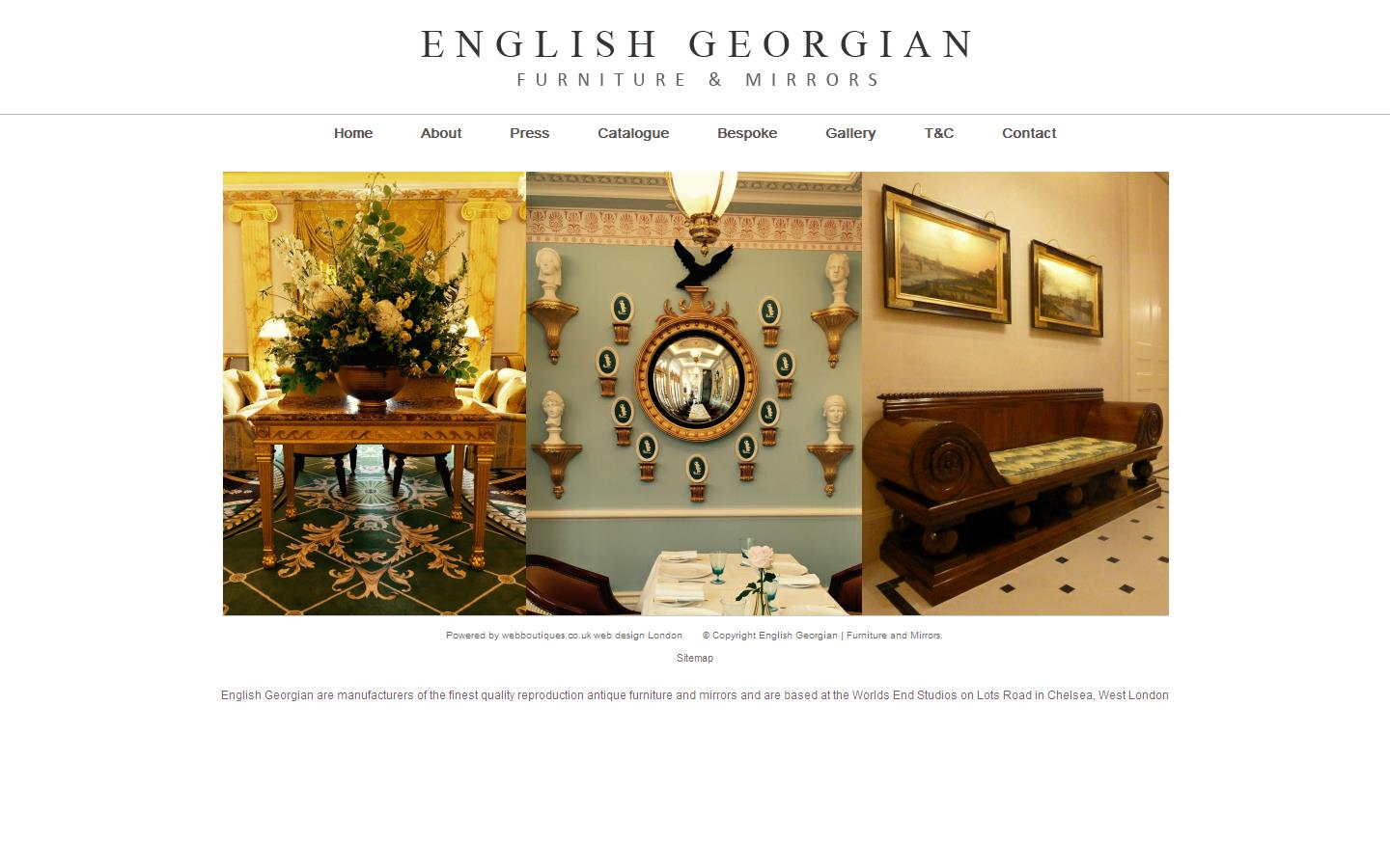 English Georgian Website