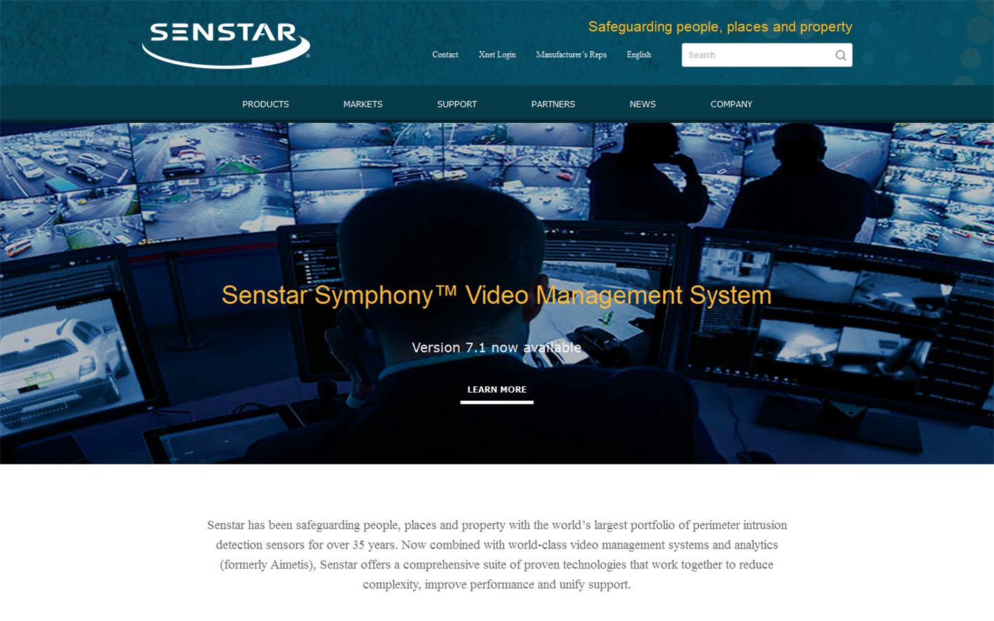 Senstar Website