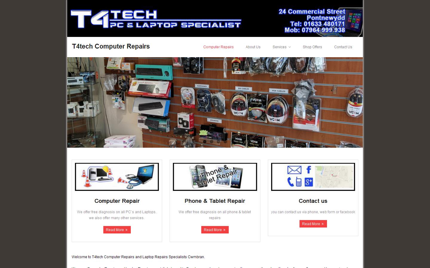 T4tech Website