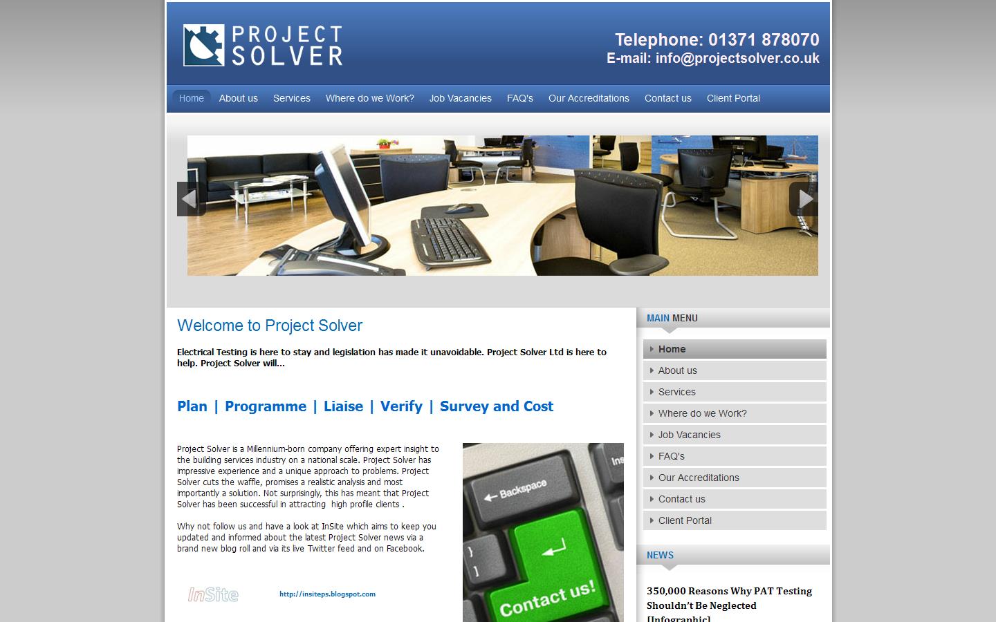 Project Solver Website
