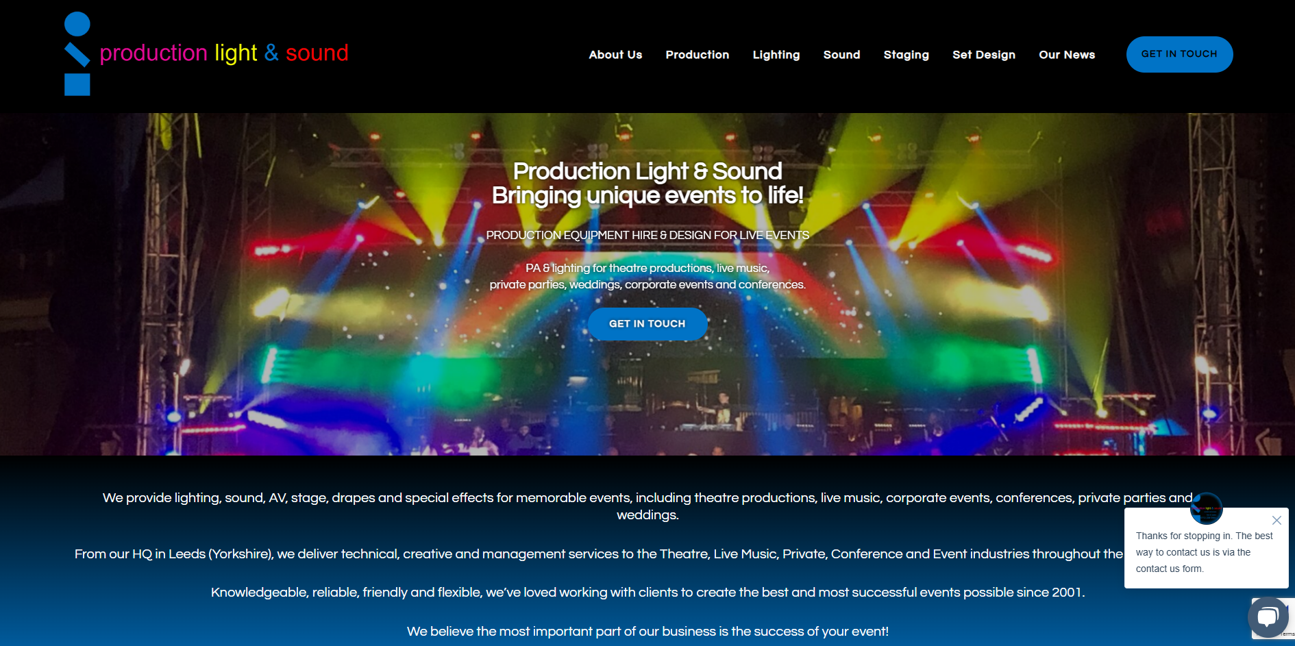 Conference Sets Website