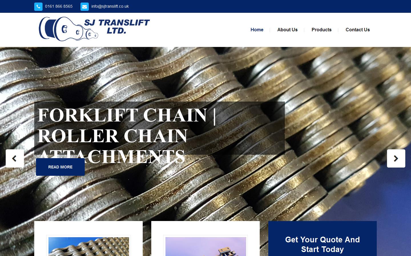 S J Translift Ltd Website