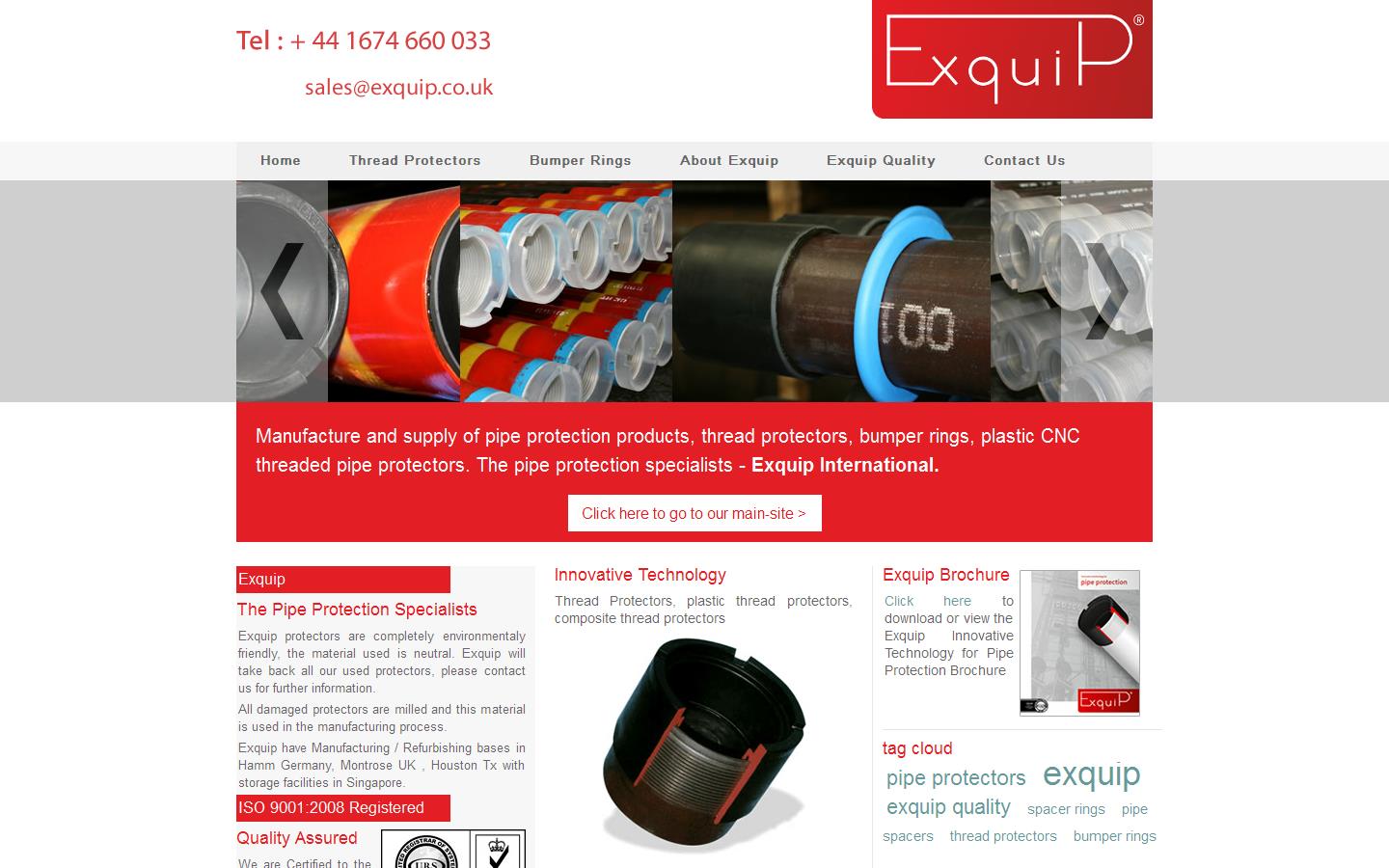 Exquip Website
