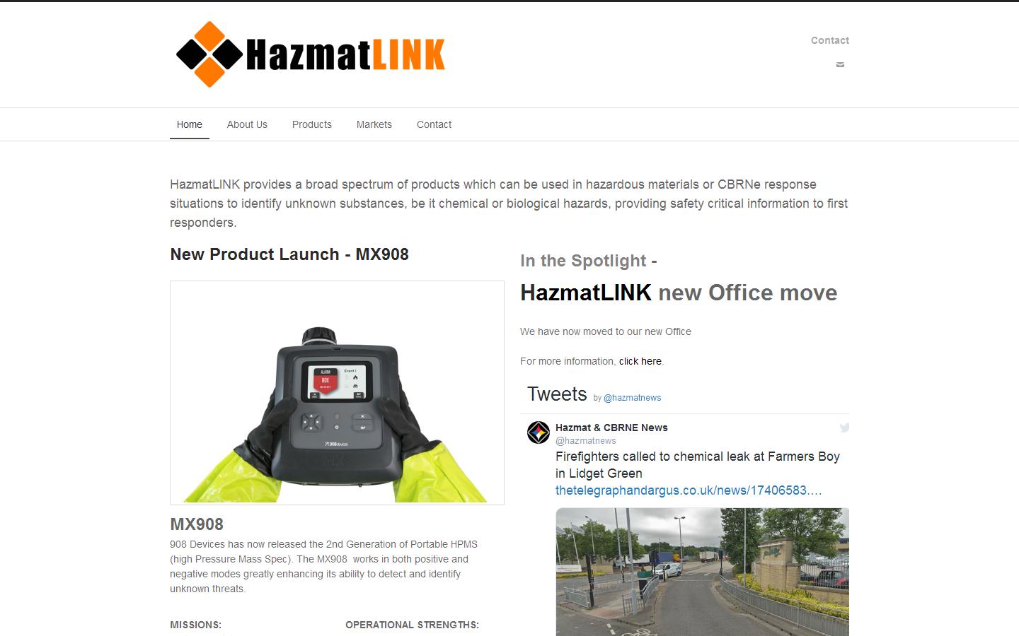 Hazmatlink Website
