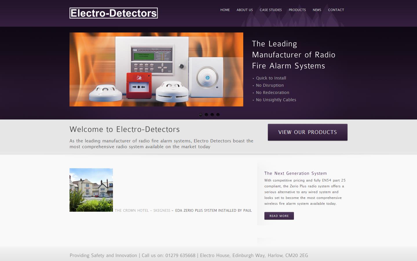 Electro Detectors Website