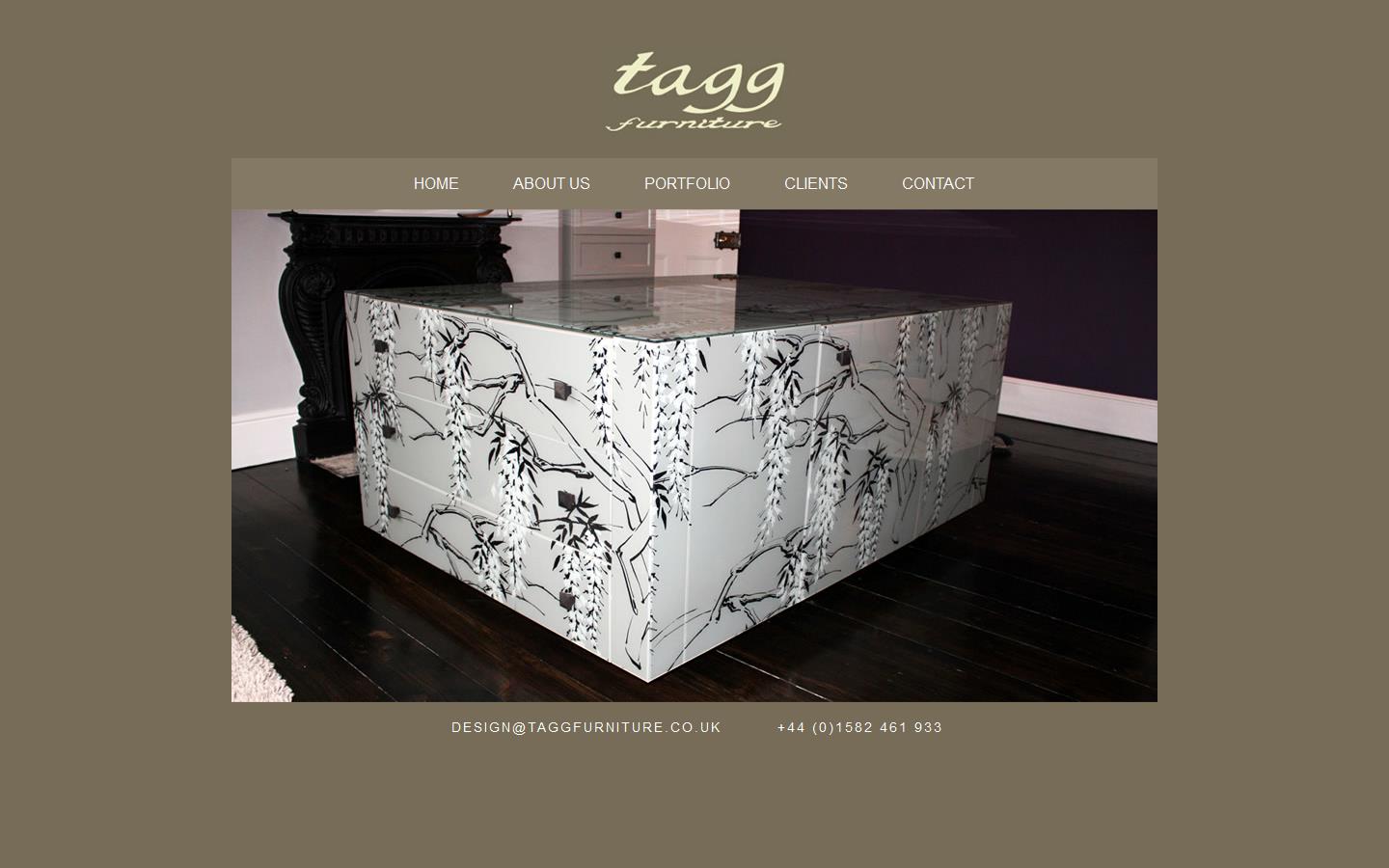 Tagg Furniture Website