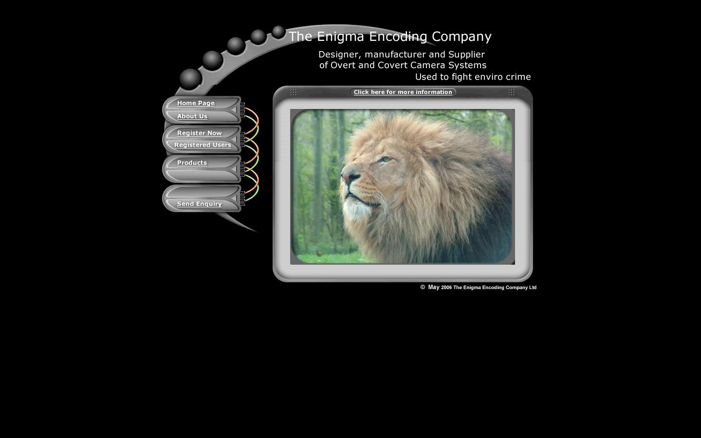 The Enigma Encoding Company Website