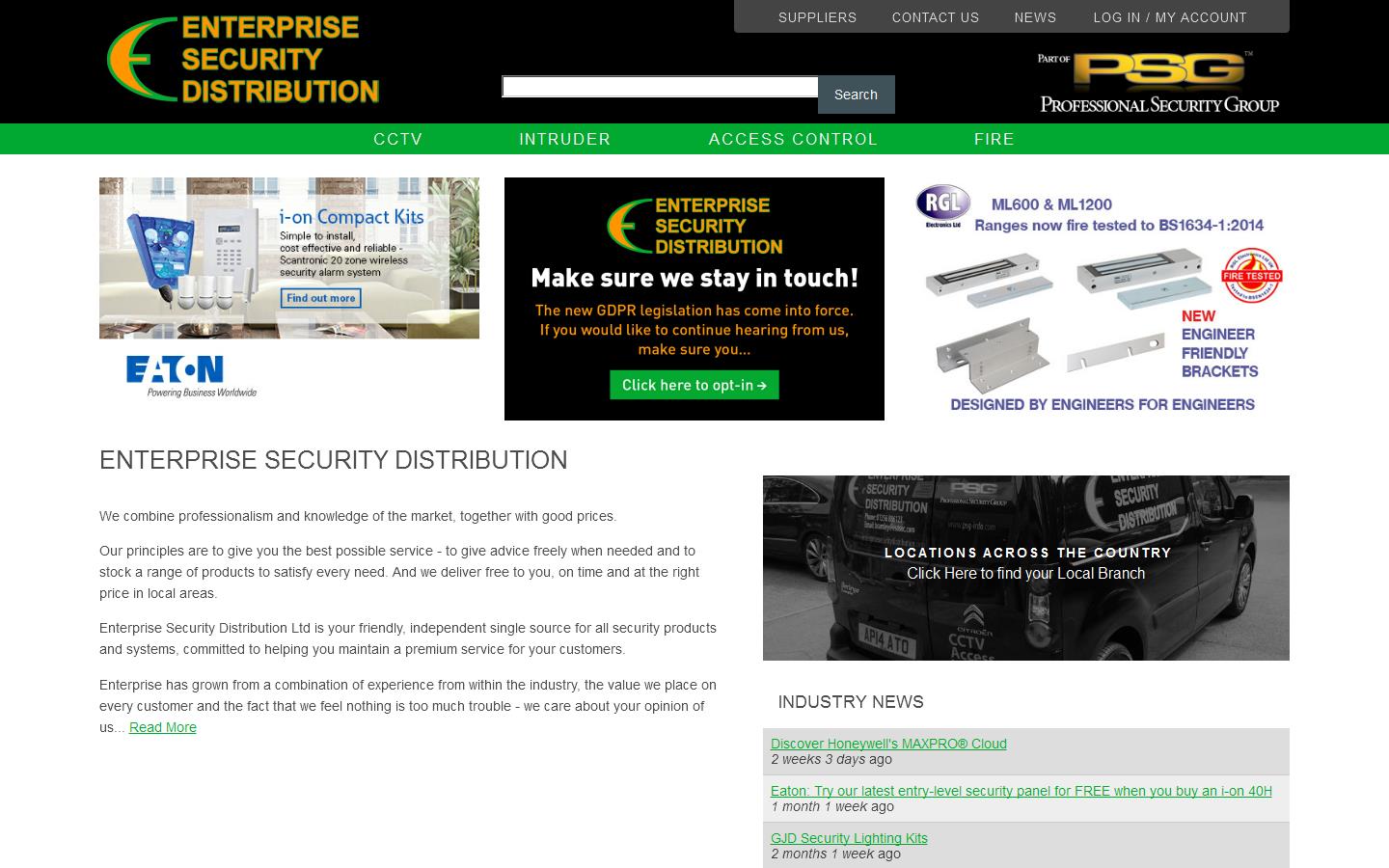 Enterprise Security Distribution Website