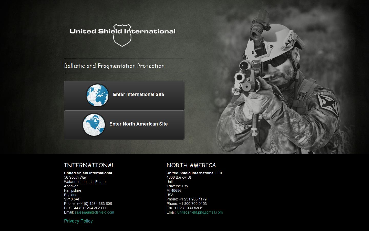 United Shield International Ltd Website
