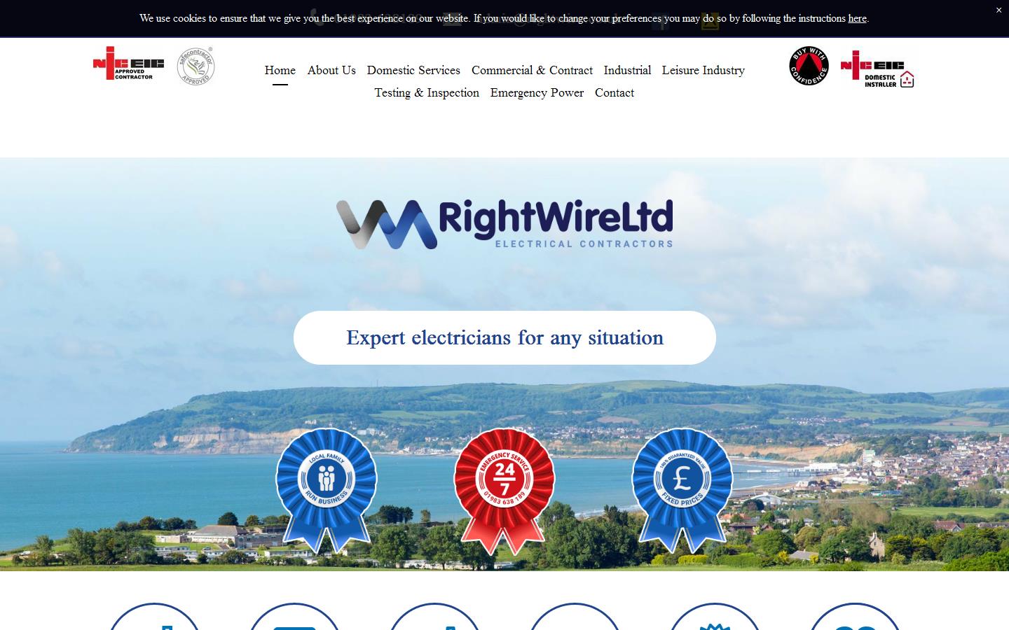 Right Wire Ltd Website