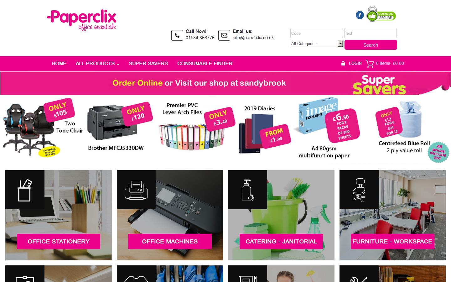 Paperclix Website