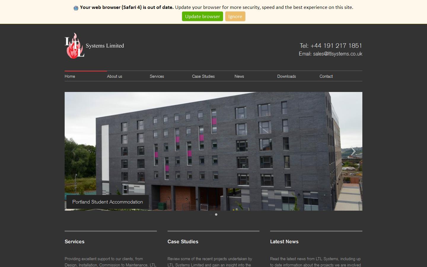 L T L Systems Ltd Website