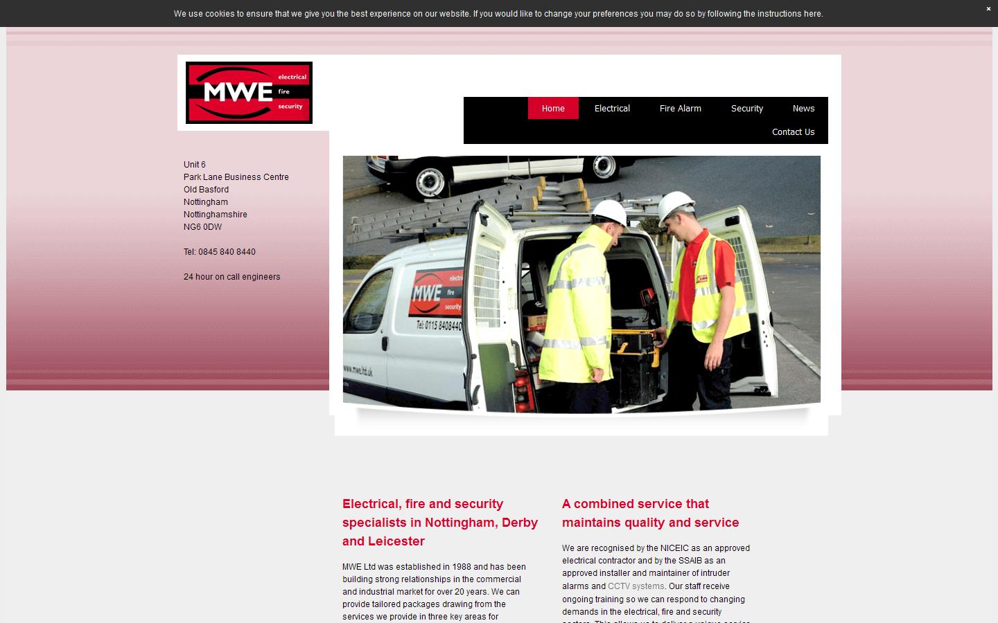 M W E Website