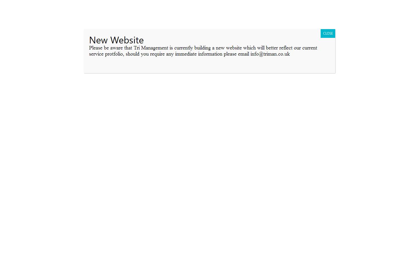 Tri Management Ltd Website