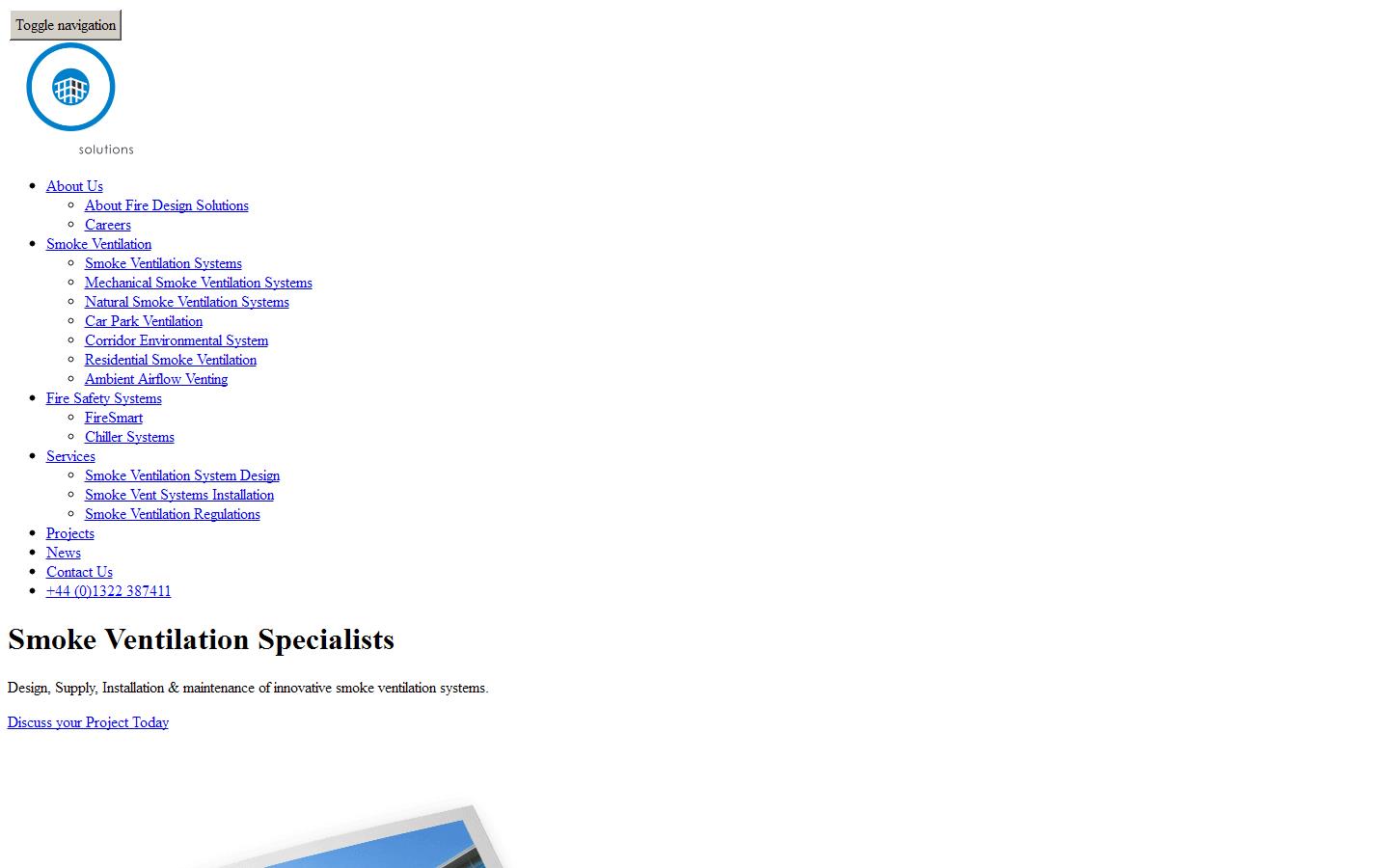 Fire Design Solutions Website