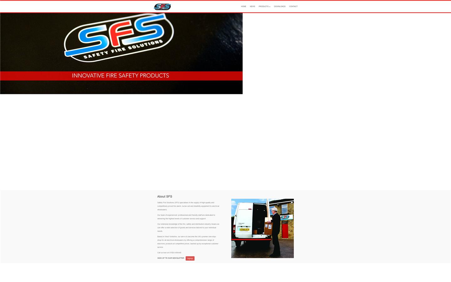 Safety Fire Solutions Ltd Website