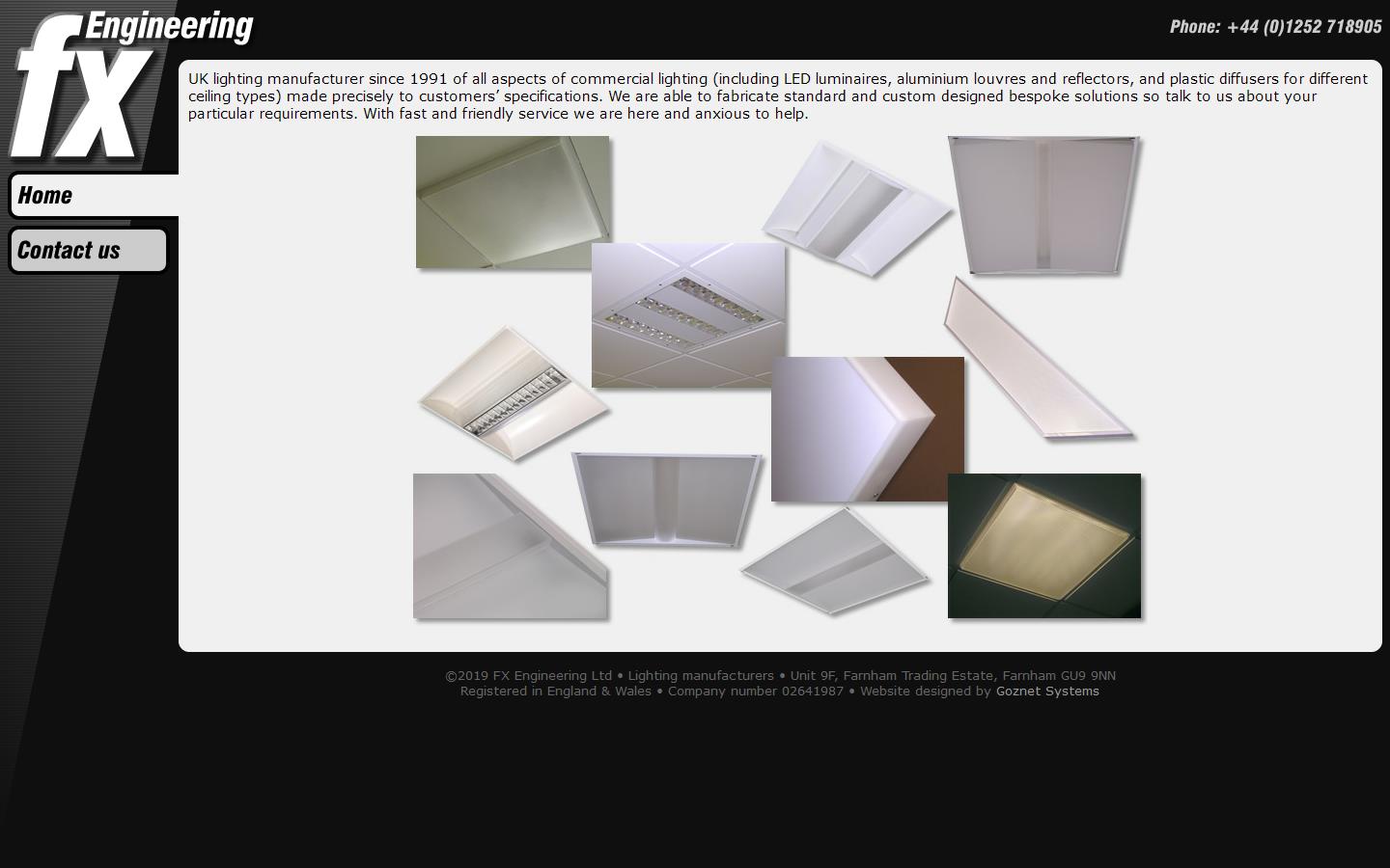 F X Engineering Website