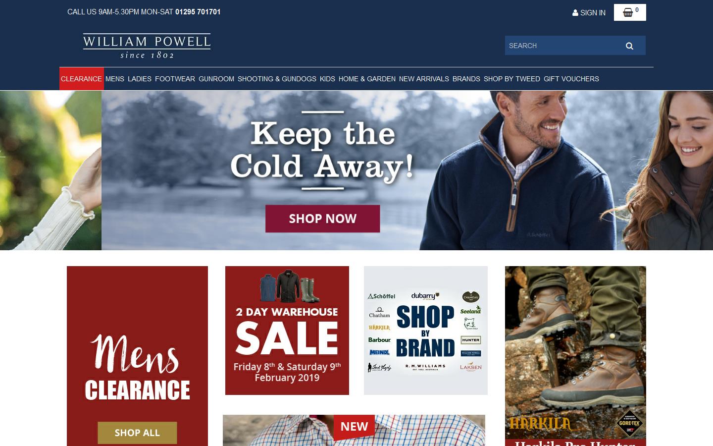 William Powell Ltd Website