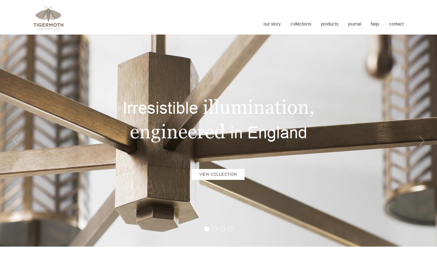 Tigermoth Lighting Ltd Website
