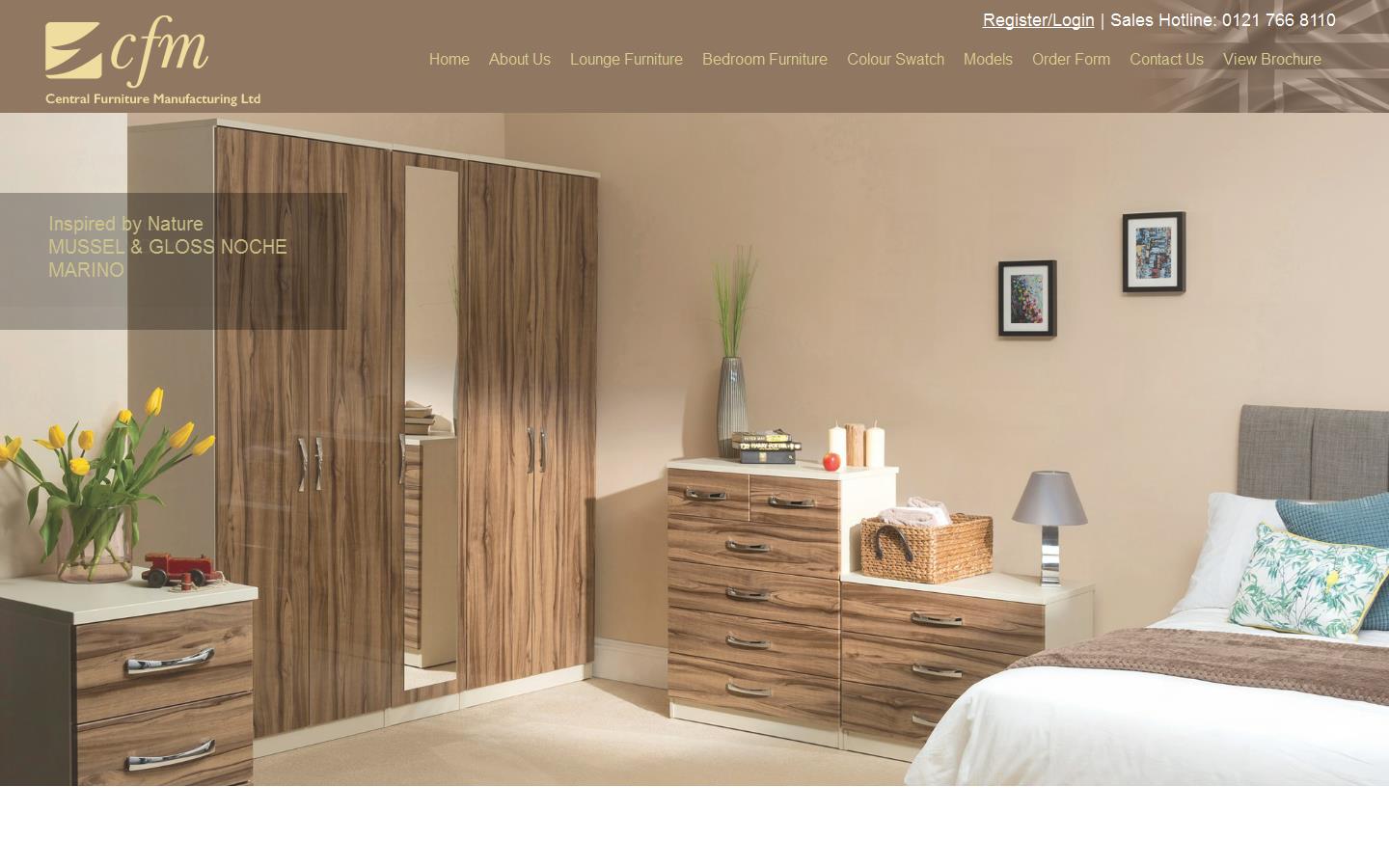 Central Furniture Manufacturing Ltd Website