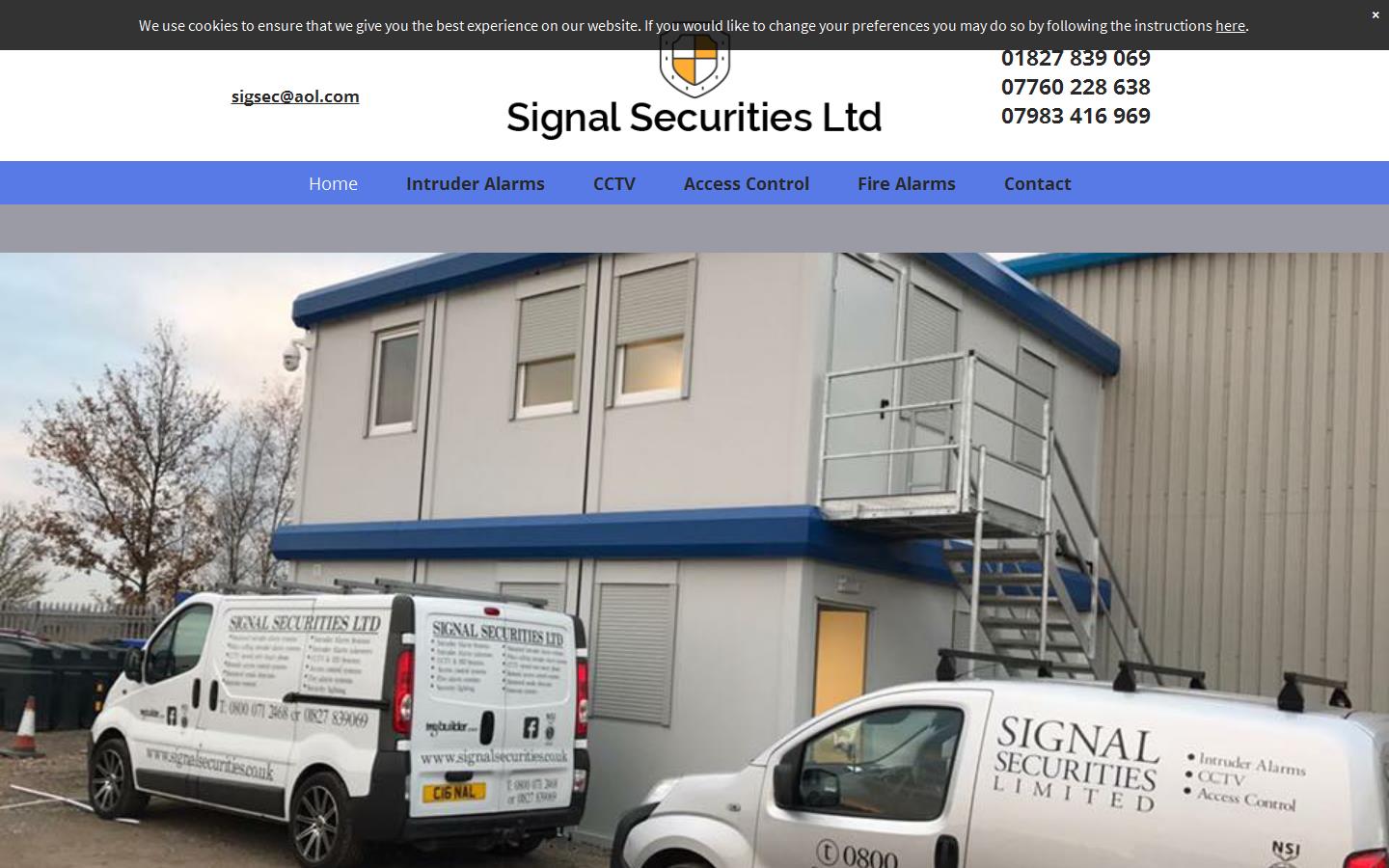 Signal Securities Ltd Website