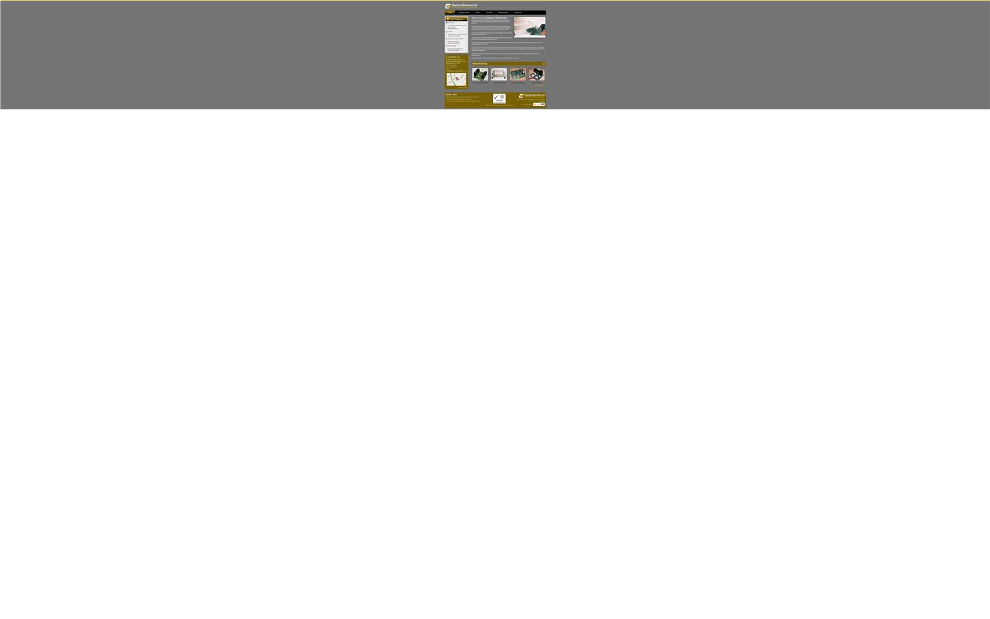 Charisma Electronics Ltd Website