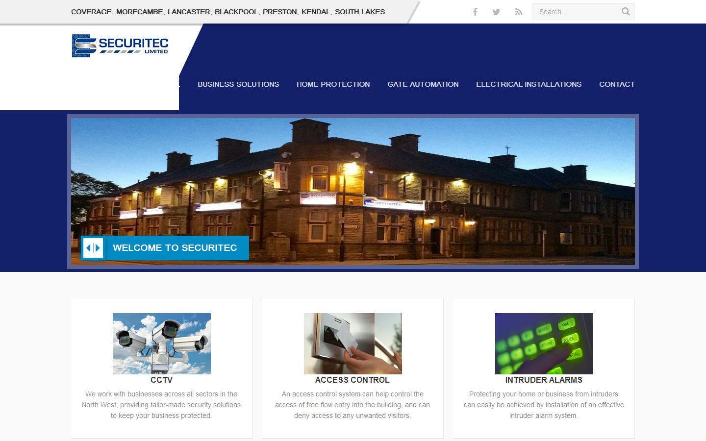 Securitec Ltd Website