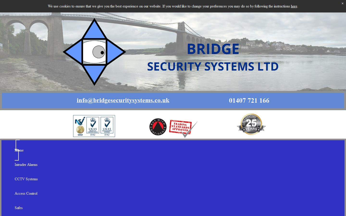Bridge Security Systems Ltd Website