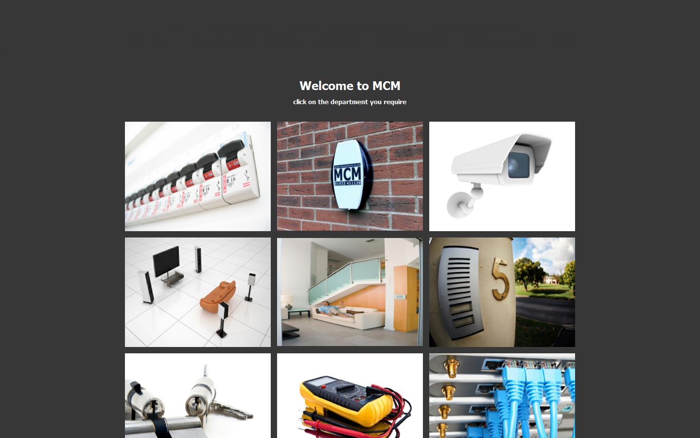 M C M Alarms Ltd Website