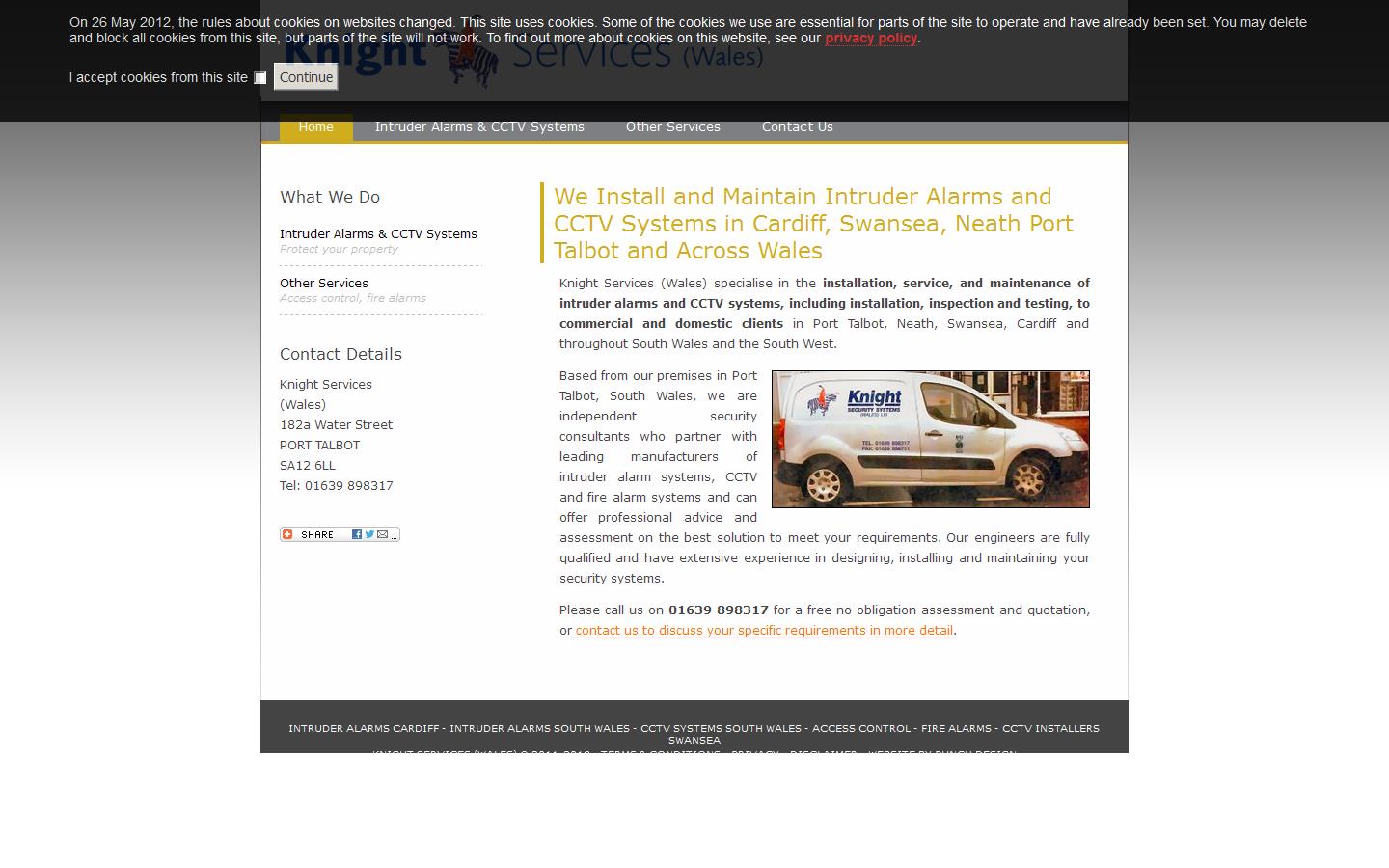 Knight Services Website