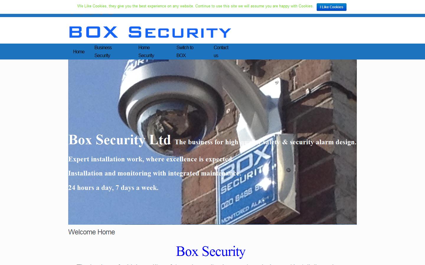Box Security Ltd Website