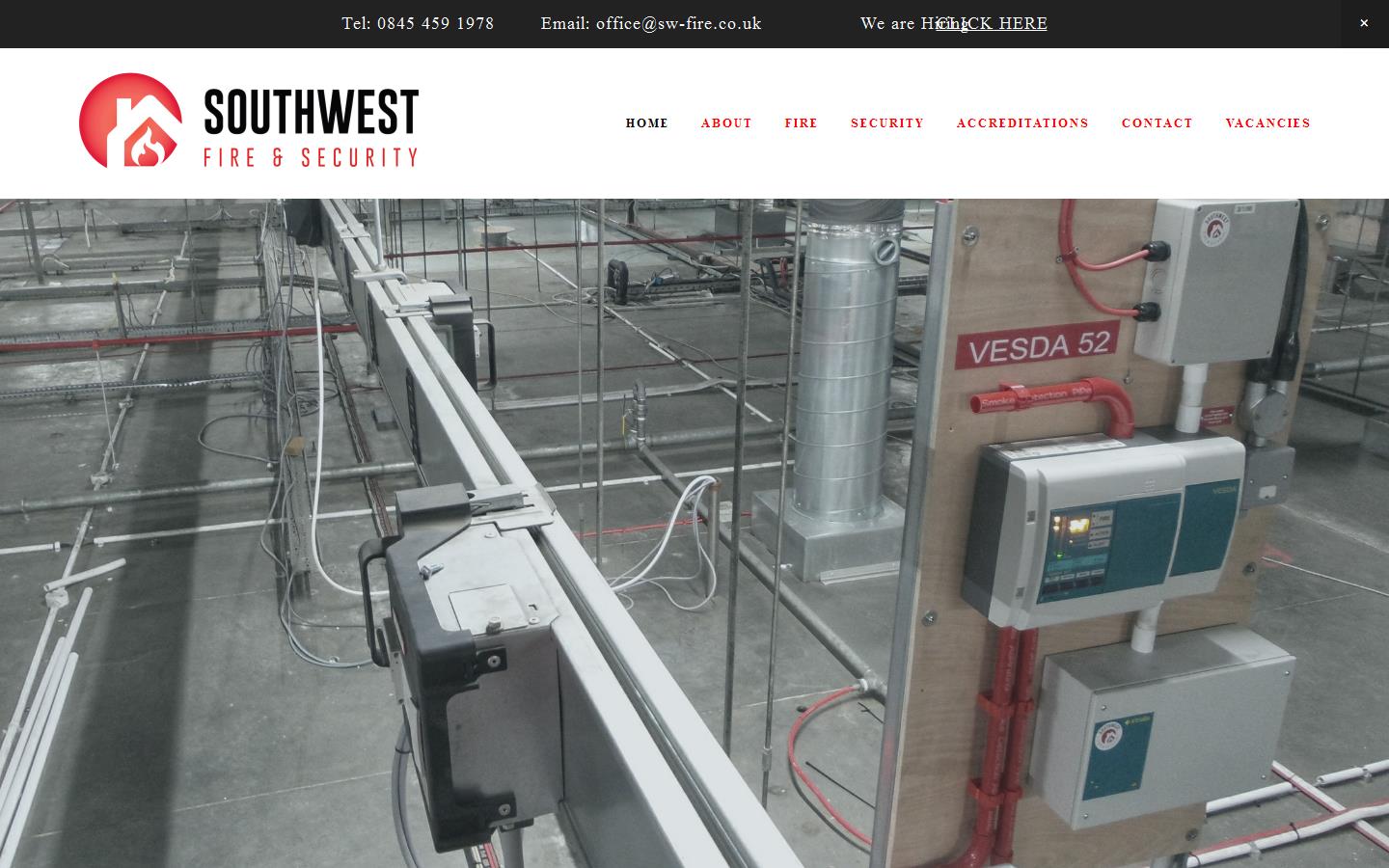 Southwest Fire & Security Website