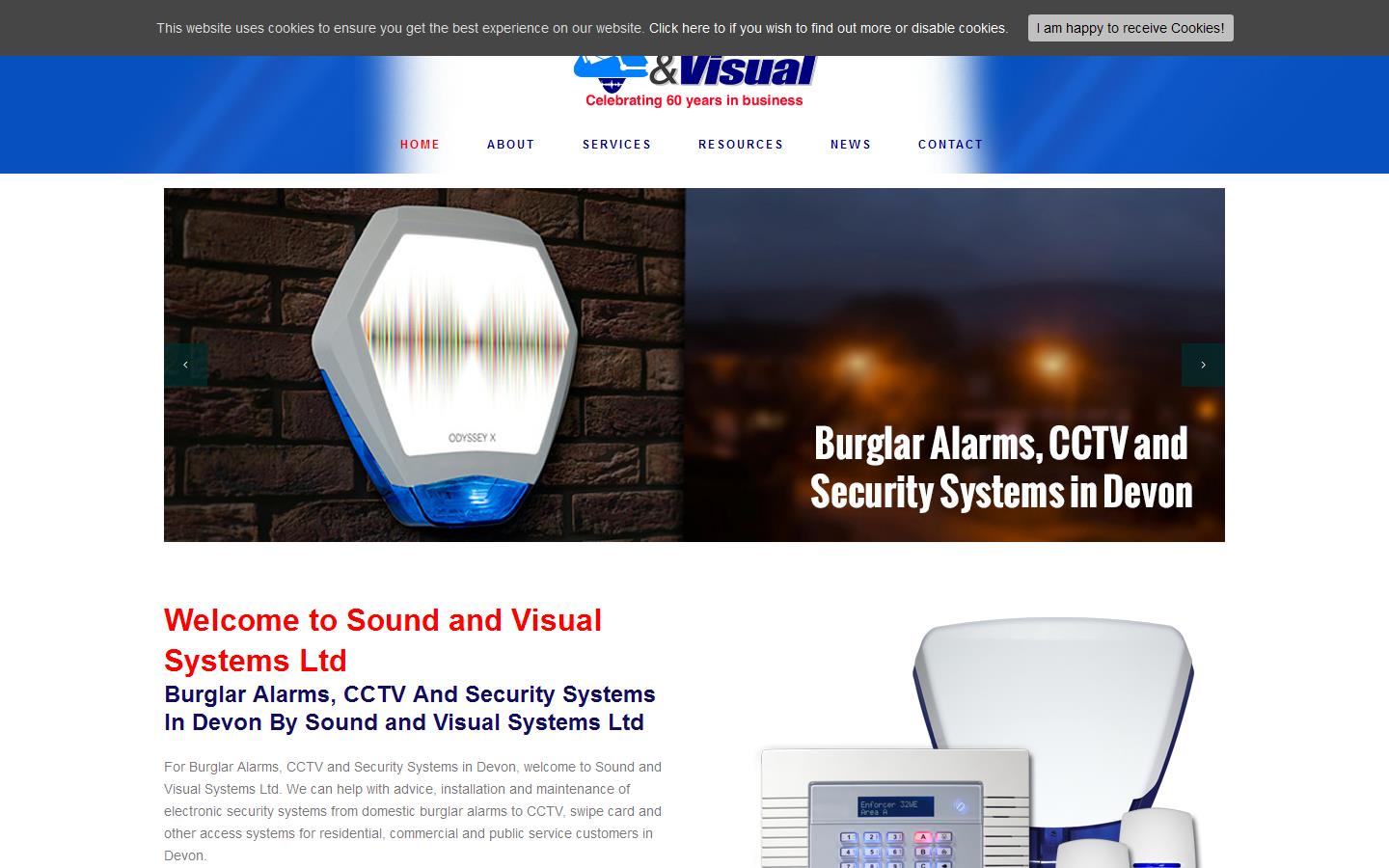 Sound & Visual Website