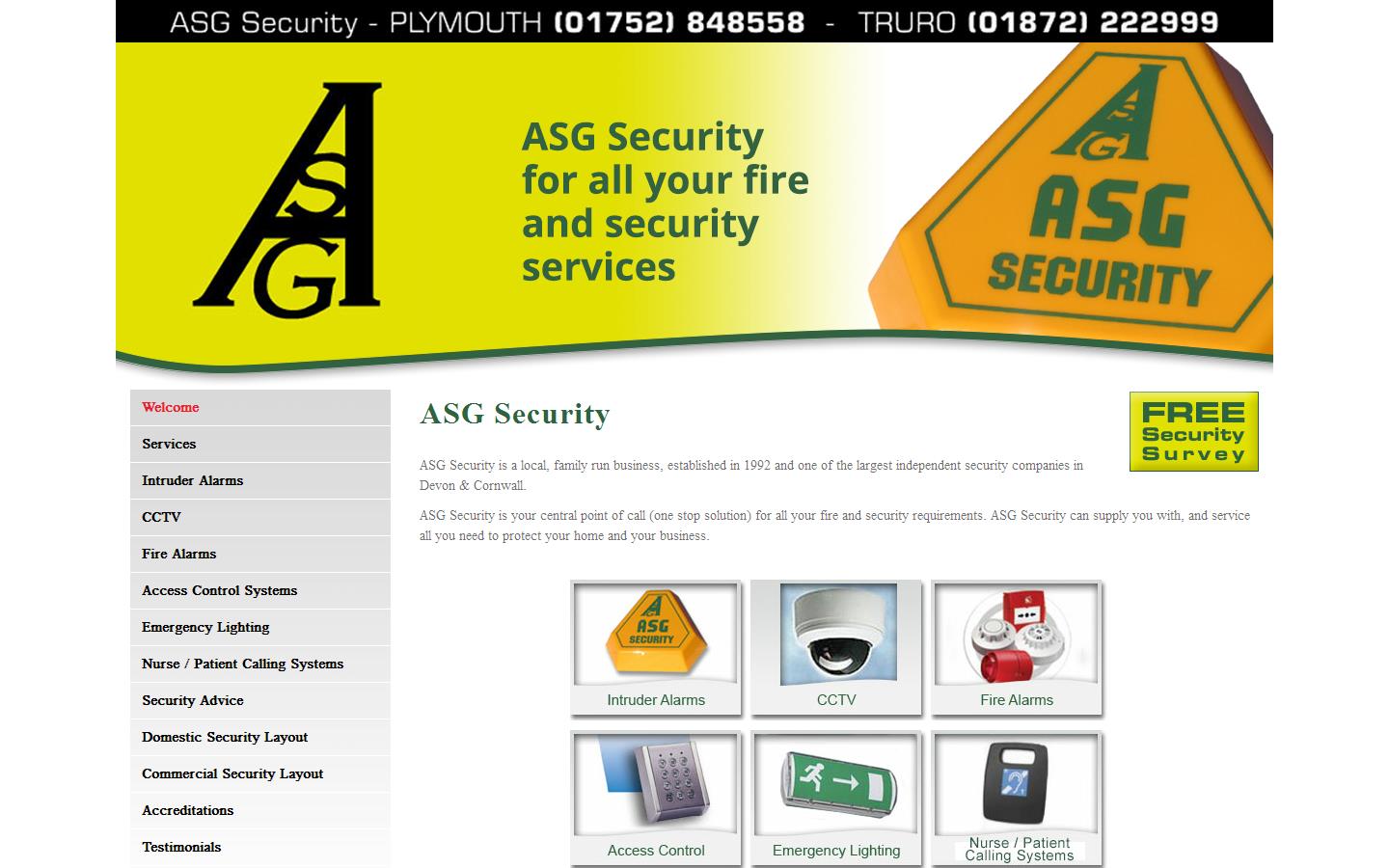 A S G Security Website