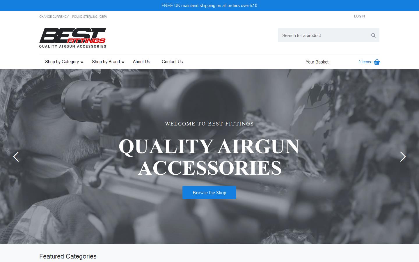 Best Fittings Ltd Website