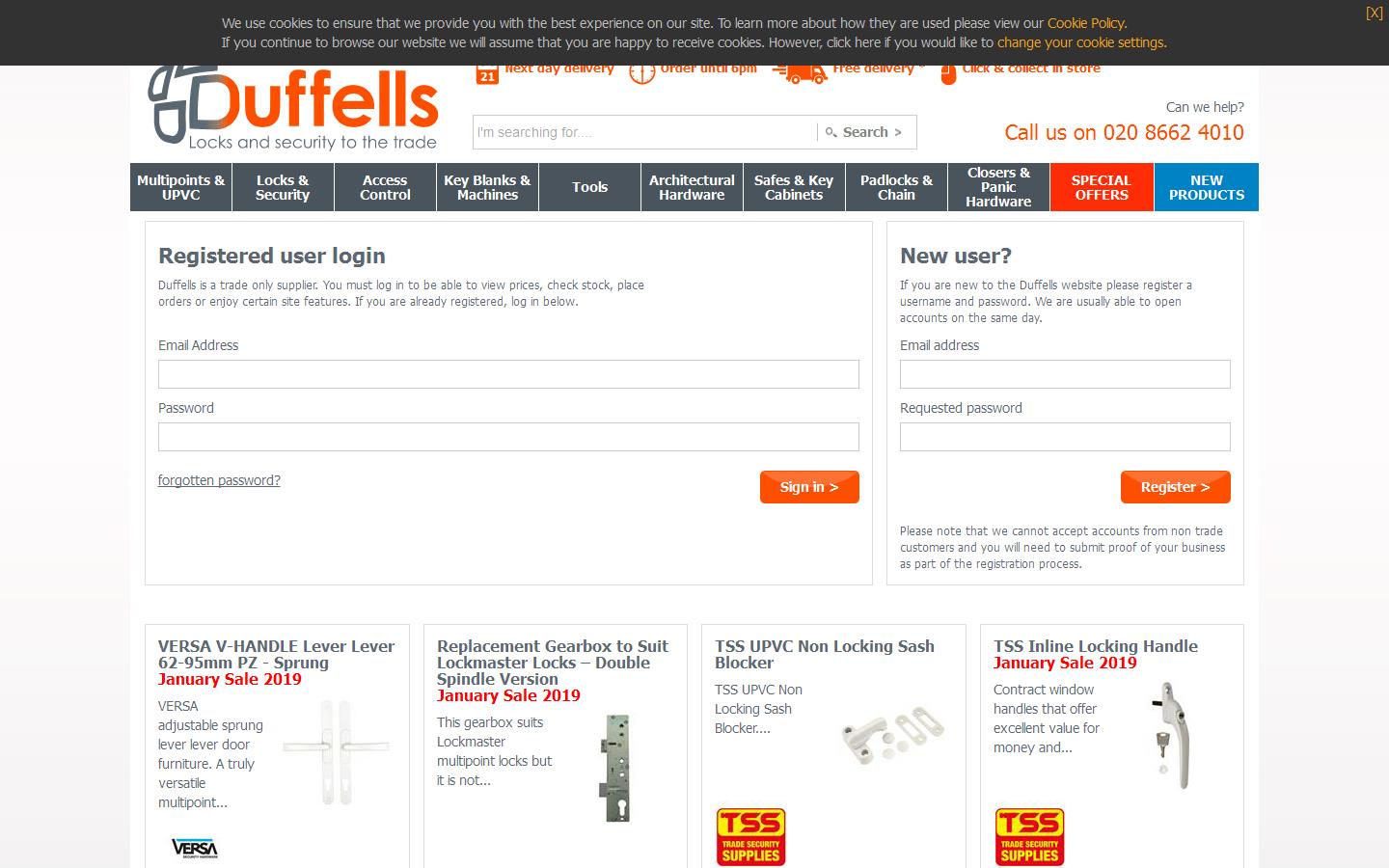 Duffells Website