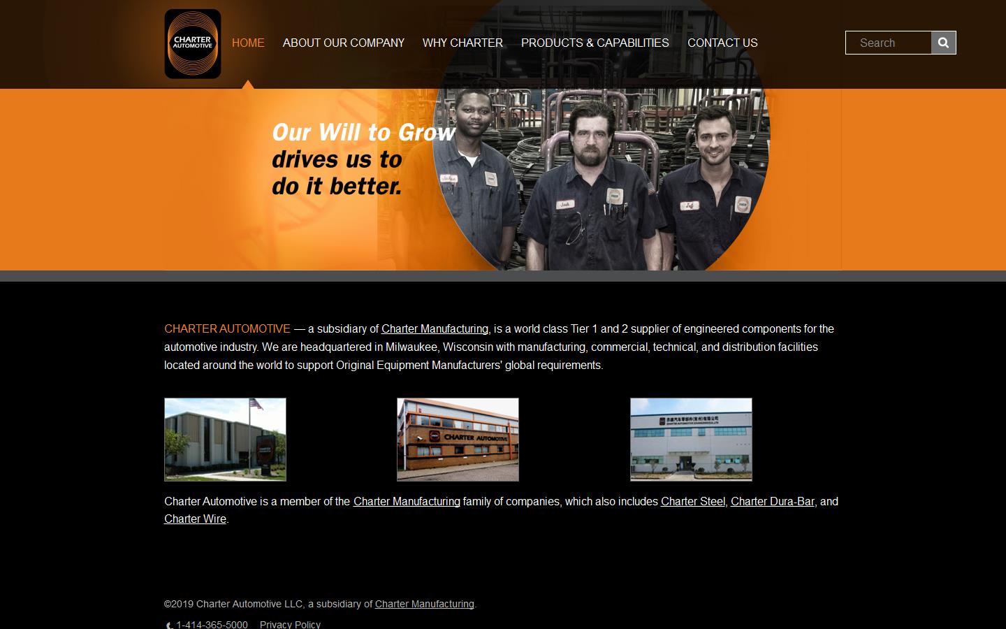 Charter Automotive Website