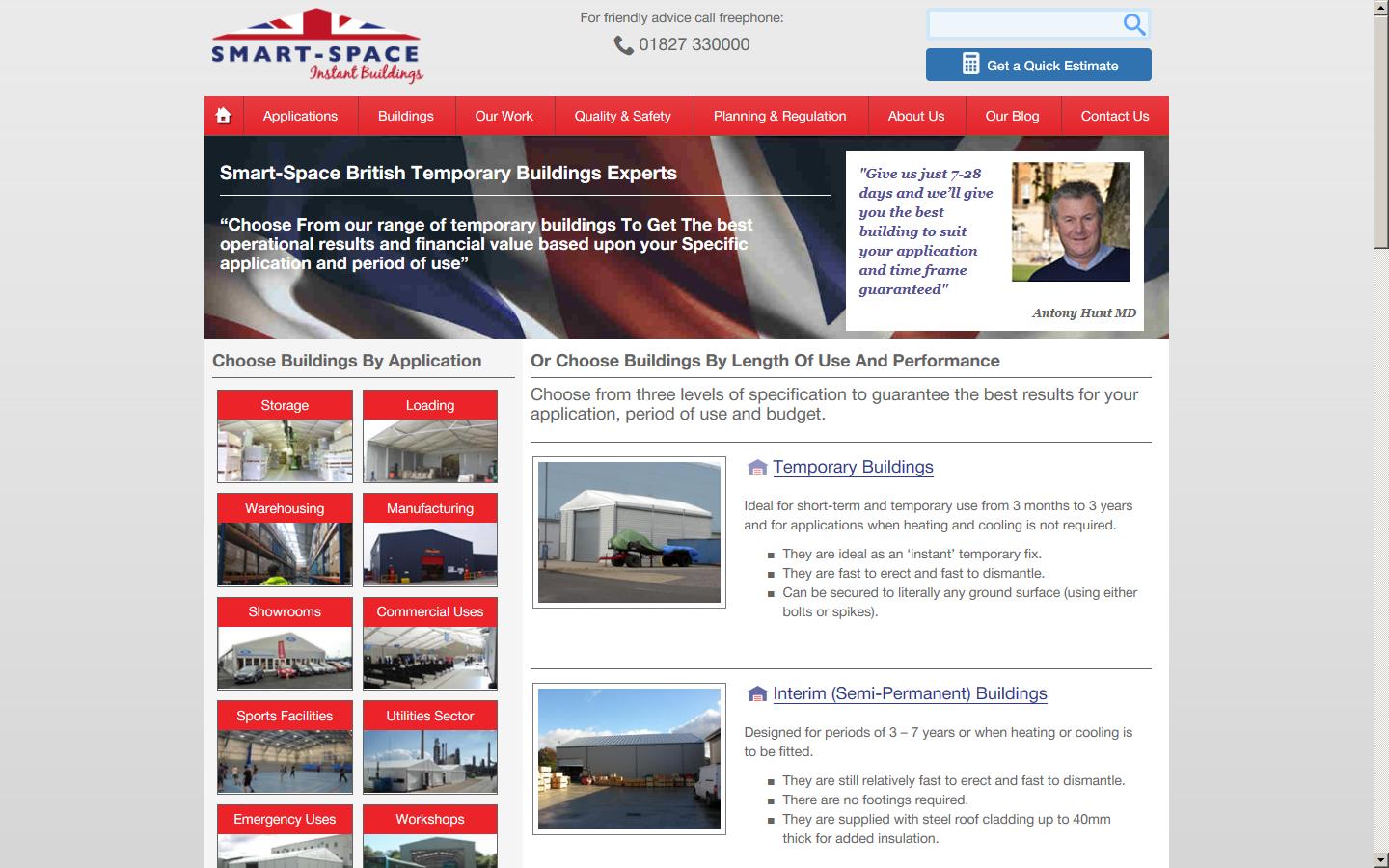 The Portable Venues Group Ltd Website