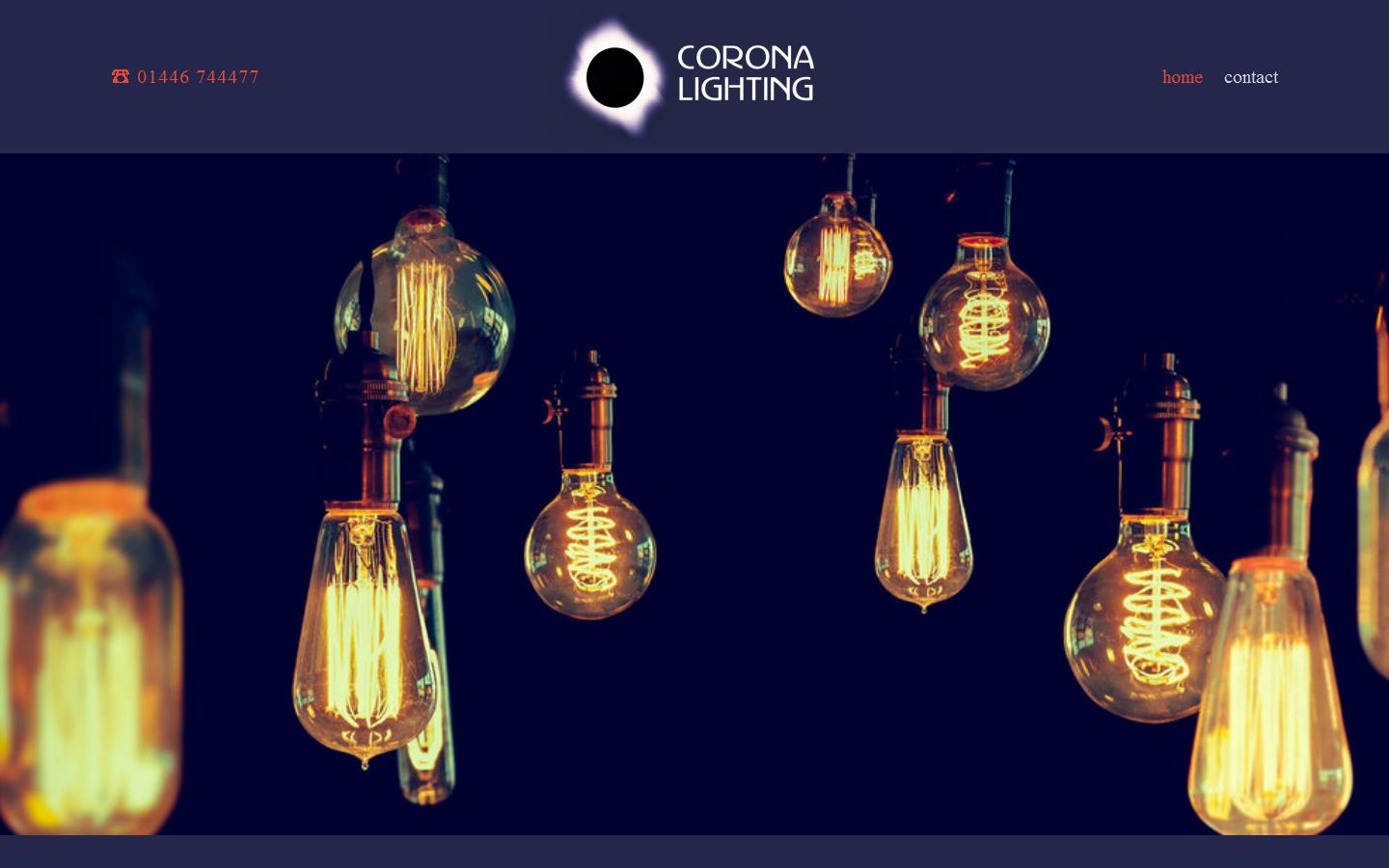 Corona Lighting Website