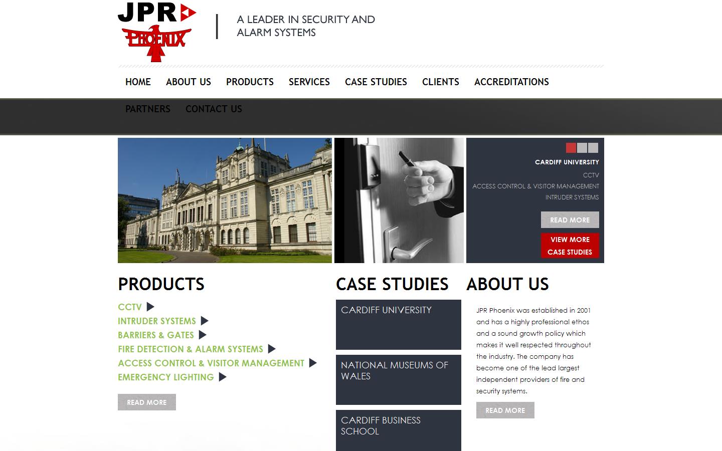 J P R Phoenix Website