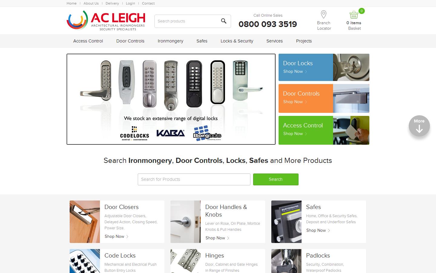 A C Leigh Website