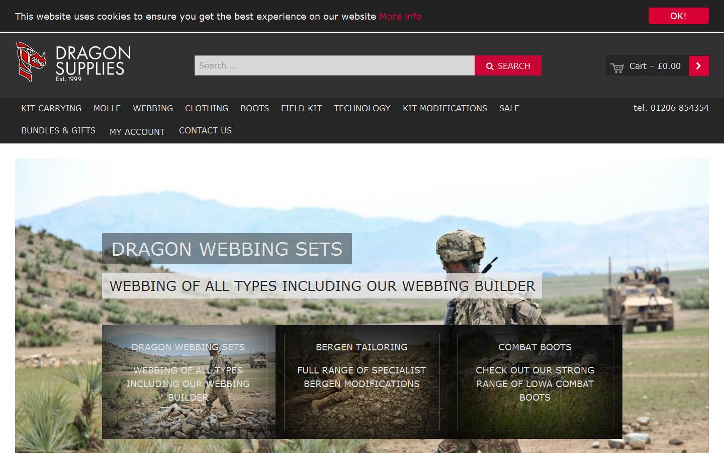 Dragon Supplies Website